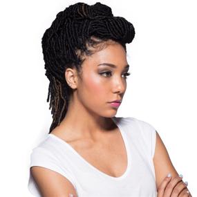 img 1 attached to Synthetic Crochet Braids African Collection Hair Care