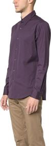 img 2 attached to Theory Sylvain Wealth Dress Shirt Men's Clothing