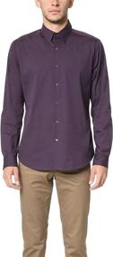 img 4 attached to Theory Sylvain Wealth Dress Shirt Men's Clothing