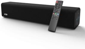 img 4 attached to 🔊 2021 Version BESTISAN Sound Bar with Bluetooth 5.0 and Wired Connections - Home Audio Sound Bars for TV (50 Watt, 3 Audio Mode, Touch Control, Sub-Out Port, Adjustable Bass, Mountable)