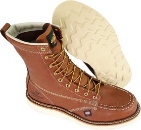 img 1 attached to 👞 Thorogood 804 4478 American Heritage Crazyhorse Men's Shoes for Work & Safety