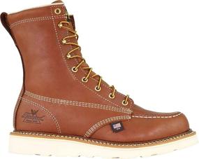 img 3 attached to 👞 Thorogood 804 4478 American Heritage Crazyhorse Men's Shoes for Work & Safety