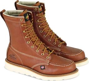 img 4 attached to 👞 Thorogood 804 4478 American Heritage Crazyhorse Men's Shoes for Work & Safety