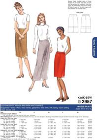 img 1 attached to 👗 XS S M L XL Skirts Sewing Pattern - K2957OSZ