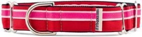 img 3 attached to 🐕 1" Adjustable Nylon Martingale Collar for Dogs - Made in the USA by If It Barks