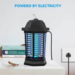 img 3 attached to 🦟 GTOCS Bug Zapper - Electric Mosquito Zapper for Outdoor & Indoor Use - Insect Trap & Electronic Insect Killer for Garden & Patio