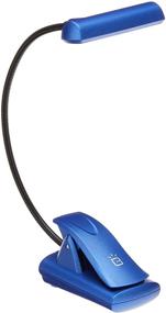 img 4 attached to 📕 UltraBrite UBL018-RBE 8-LED Clip Anywhere Book Light - Long Lasting Blue Light for Reading - AC/DC Powered