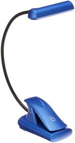 img 3 attached to 📕 UltraBrite UBL018-RBE 8-LED Clip Anywhere Book Light - Long Lasting Blue Light for Reading - AC/DC Powered