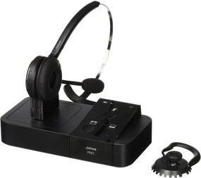 img 2 attached to 🎧 Efficient and Versatile: Jabra PRO 9450 Mono Flex-Boom Wireless Headset for Deskphone & Softphone