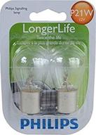 philips p21w longerlife miniature bulb, pack of 2 logo