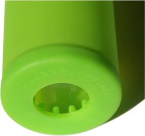 img 2 attached to 🍶 Eveau Glass Water Bottle 21oz - Flip Lid, Bumperguard Sleeve, Wide Mouth Opening