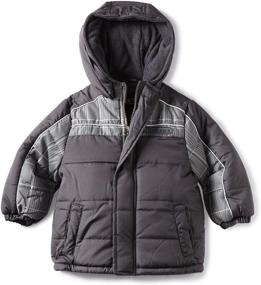 img 1 attached to Ixtreme Little Colorblock Puffer Jacket Boys' Clothing for Jackets & Coats