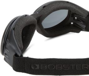 img 1 attached to 🕶️ Bobster Cruiser 2 Goggles, Black Frame with 3 Lenses (Smoked, Amber, and Clear)