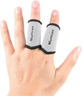 🤟 thumb brace protector elastic finger sleeves support – breathable finger tape for basketball & occupational health & safety products logo