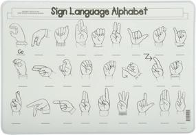 img 1 attached to Painless Learning Language Alphabet Placemat