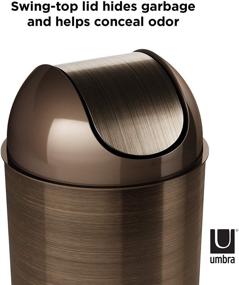 img 2 attached to Umbra Mezzo Swing Top 2 5 Gallon Bronze