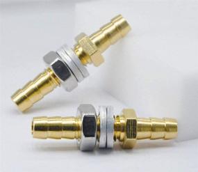 img 3 attached to 🔌 Enhance Connections with the HZFJ Thru Bulk Fitting Washer Connector: A Comprehensive Review