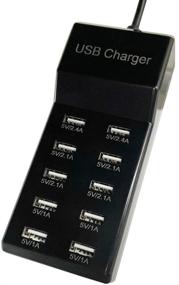 img 4 attached to Multi Port Charger Suitable Smartphone Multi Function