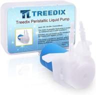 treedix peristaltic dosing pump head: efficient dc 12v-24v with hose connector - arduino & aquarium lab analytic compatible logo