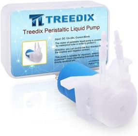 img 4 attached to Treedix Peristaltic Dosing Pump Head: Efficient DC 12v-24v with Hose Connector - Arduino & Aquarium Lab Analytic Compatible