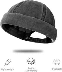 img 2 attached to Brimless Womens Skullcap Vintage Harbour Outdoor Recreation for Climbing