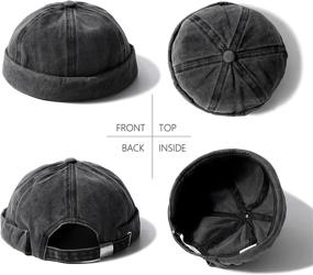 img 1 attached to Brimless Womens Skullcap Vintage Harbour Outdoor Recreation for Climbing