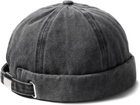 img 4 attached to Brimless Womens Skullcap Vintage Harbour Outdoor Recreation for Climbing