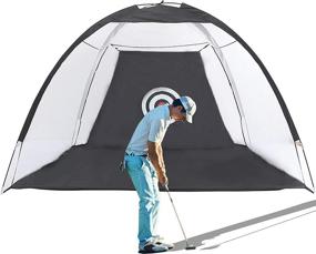 img 4 attached to 🏌️ Golf Net: Premium Training Aid for Backyard Practice & Indoor Target Practice