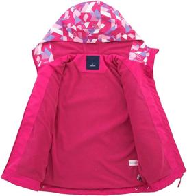 img 2 attached to 🌧️ LOKTARC Lightweight Waterproof Boys' Raincoats with Hood - Reliable Jackets & Coats for Protection