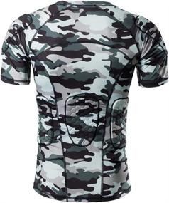 img 3 attached to TUOYR Compression Protector Undershirt Paintball Sports & Fitness in Other Sports