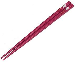 img 2 attached to 🥢 Japanese Skater Red Rabbit Blossom Chopstick Set with Case: Traditional and Stylish Dining Accessory