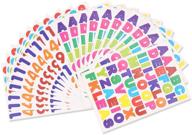 alphabet stickers colorful cardstock scrapbook logo