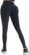 imivio seamless high-waisted yoga pants for women - tummy control workout leggings logo