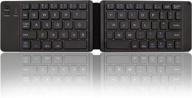 acoucou mini bluetooth keyboard: compact and foldable, rechargeable and portable, compatible with mac/ios, windows, android - for smartphones, tablets, laptops and more логотип