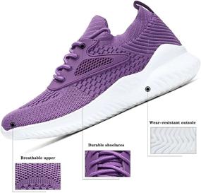 img 2 attached to Vooncosir Walking Comfort Lightweight Sneakers Women's Shoes for Athletic