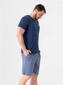 img 3 attached to 👕 Premium Comfort: Discover DAVID ARCHY Cotton Sleepwear Loungewear
