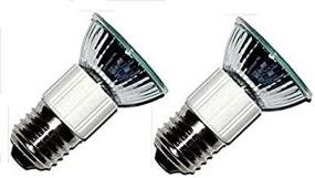 img 1 attached to Enhance Your Range Hood Performance with Pack of 2 LSE Lighting Z0B0011 50W JDR E27 75mm Appliance Bulbs