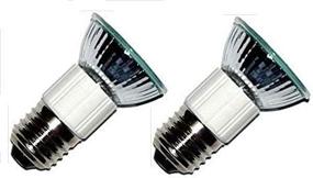 img 3 attached to Enhance Your Range Hood Performance with Pack of 2 LSE Lighting Z0B0011 50W JDR E27 75mm Appliance Bulbs