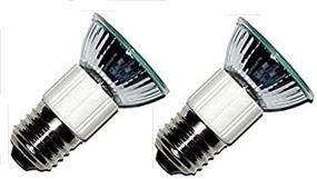 img 2 attached to Enhance Your Range Hood Performance with Pack of 2 LSE Lighting Z0B0011 50W JDR E27 75mm Appliance Bulbs