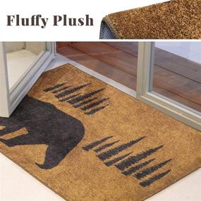img 2 attached to Outdoor Doormat Entryway Welcome Non Slip