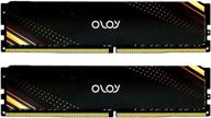 оперативная память oloy ddr4 16 гб (2x8gb) 2400 мгц cl17 1 логотип