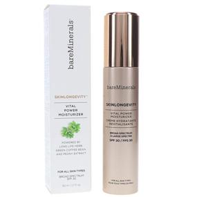 img 4 attached to bareMinerals Escentuals Skinlongevity Vital Power Moisturizer SPF 30 1.7 Oz: Multi-Benefit Skincare with Sun Protection