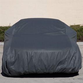 img 3 attached to Waterproof 5-Layer OxGord Signature Car Cover - Perfect Fit - Fits Vehicles up to 168 Inches - Reliable Masterpiece