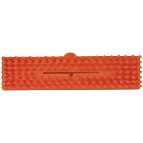 img 2 attached to Vikan Scrub Brush, 🧽 Polyester, Replacement Brush, Orange, Model 7041