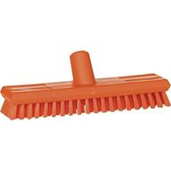 vikan scrub brush, 🧽 polyester, replacement brush, orange, model 7041 logo