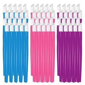 img 4 attached to Cuticle Colored Plastic Cleaner Supplies Foot, Hand & Nail Care