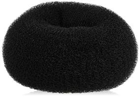 img 4 attached to 🎀 Diane Jumbo Hair Donut, Black, 5.5" - The Perfect Accessory for Stylish Updos and Buns