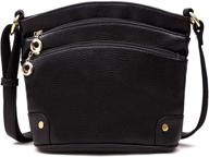 genuine leather crossbody shoulder handbag for women - handbags & wallets logo