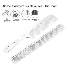 img 2 attached to Professional Styling Aluminum Stainless Antistatic