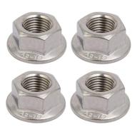 🔩 stainless steel hexagonal flange nuts, liberty m12 x 1.25mm pitch metric fine pitch 304 steel logo